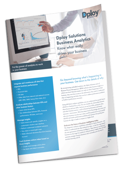 Business Analytics - Dploy Solutions